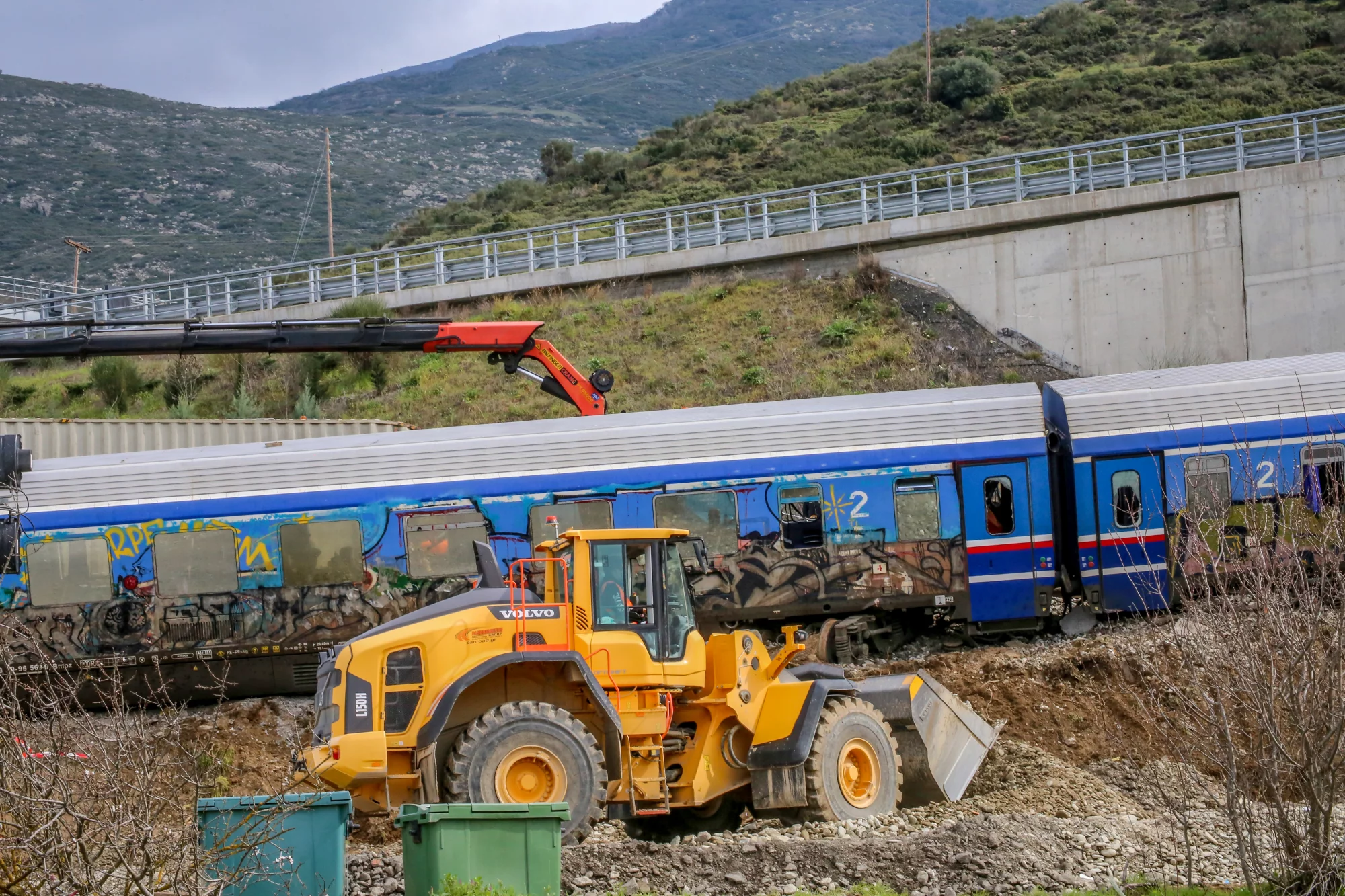 Τέμπη: «Είχαμε προειδοποιήσει τις ελληνικές αρχές για την κατάσταση του σιδηροδρόμου»