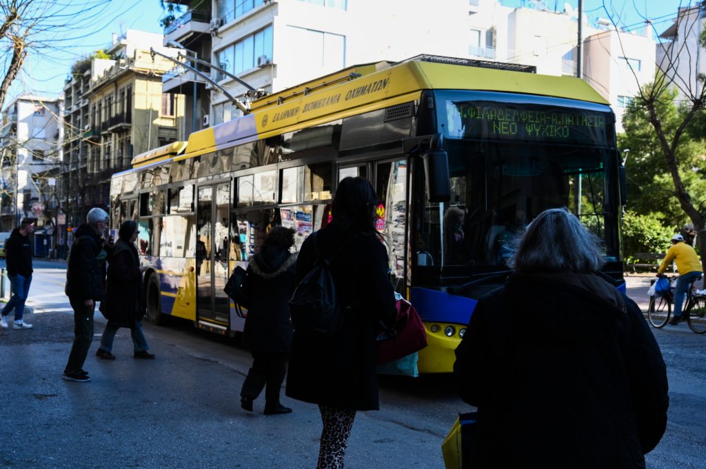 Στάση εργασίας την Πέμπτη στα τρόλεϊ