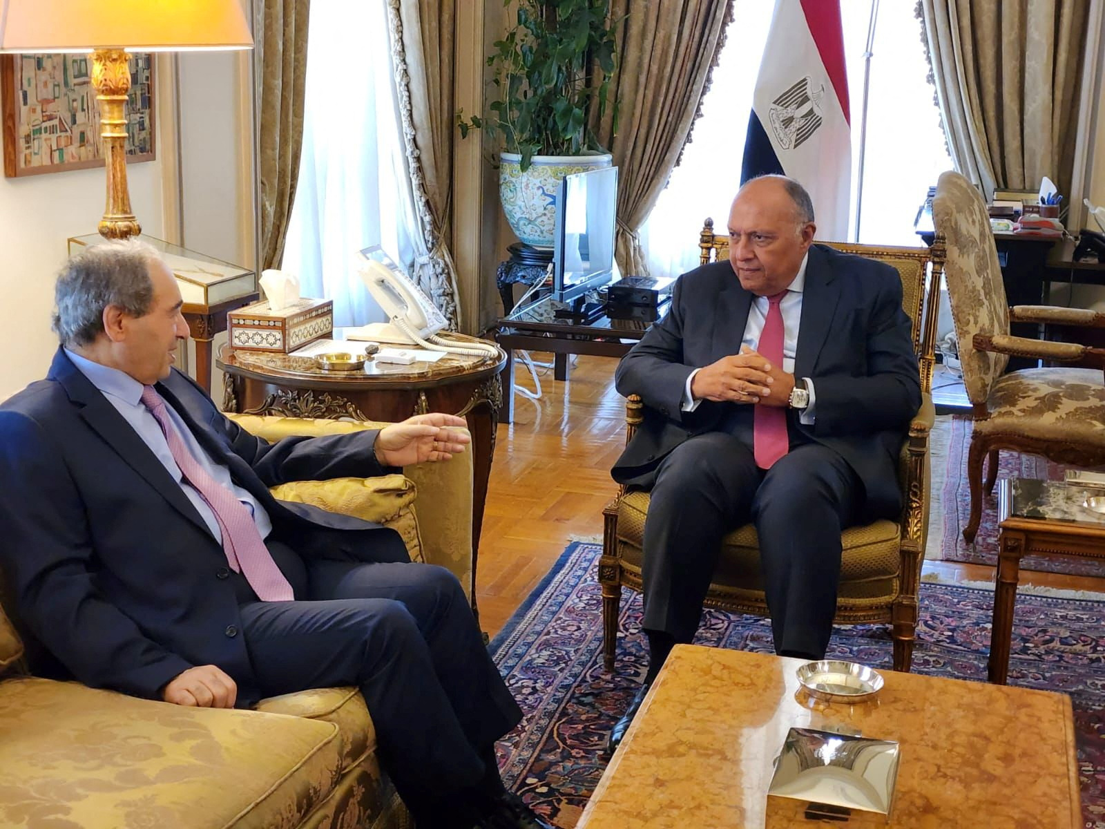 Αίγυπτος και η Συρία δεσμεύονται για στενότερες σχέσεις