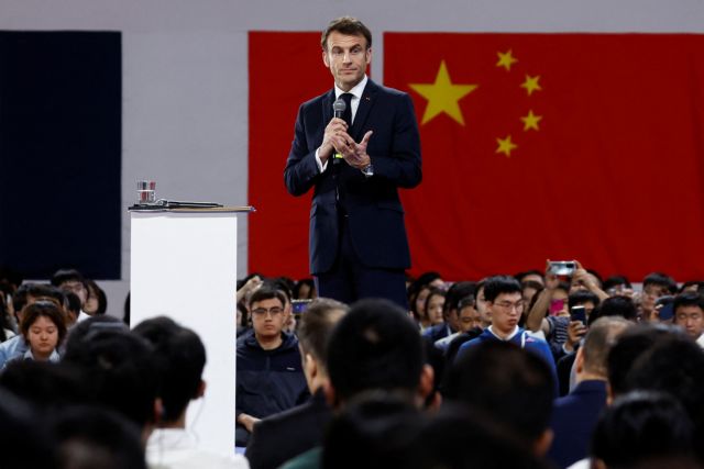 Γαλλία: Με μπροστάρη τον Μακρόν ο «εμπορικός πόλεμος» της Ευρώπης με την Κίνα