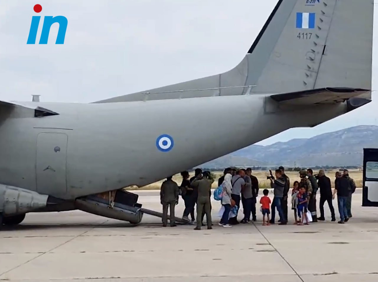 Σουδάν: Σήμερα στην Τανάγρα το δεύτερο C-27 με απεγκλωβισθέντες Έλληνες
