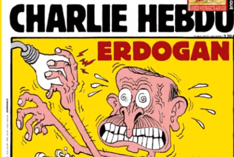 Charlie Hebdo: Νέο καυστικό εξώφυλλο με τον Ταγίπ Ερντογάν