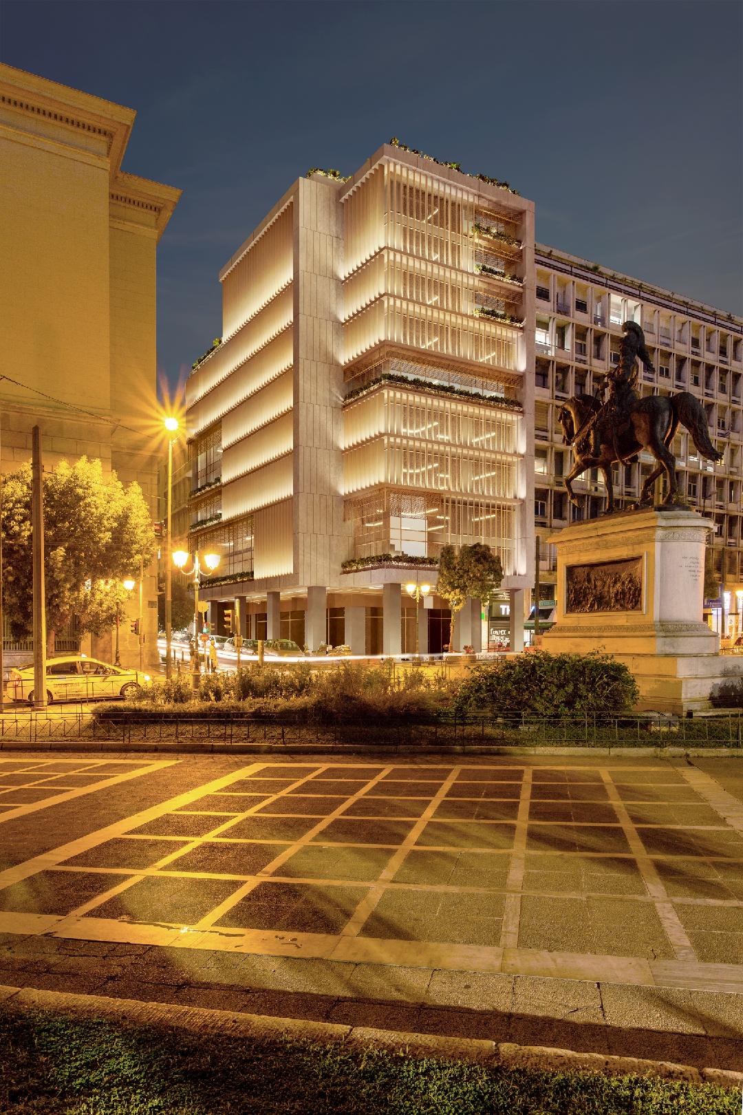 Eurobank: Μεταφορά γραφείων διοίκησης – Ολοκληρώνεται η ανάπλαση του κτηρίου στο κέντρο της Αθήνας
