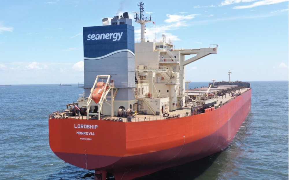 Seanergy: Χρήση υδρογόνου σε πλοίο της