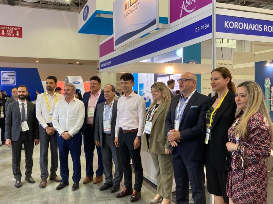 SEA ASIA 2023: Enterprise Greece and HEMEXPO at an international maritime exhibition in Singapore