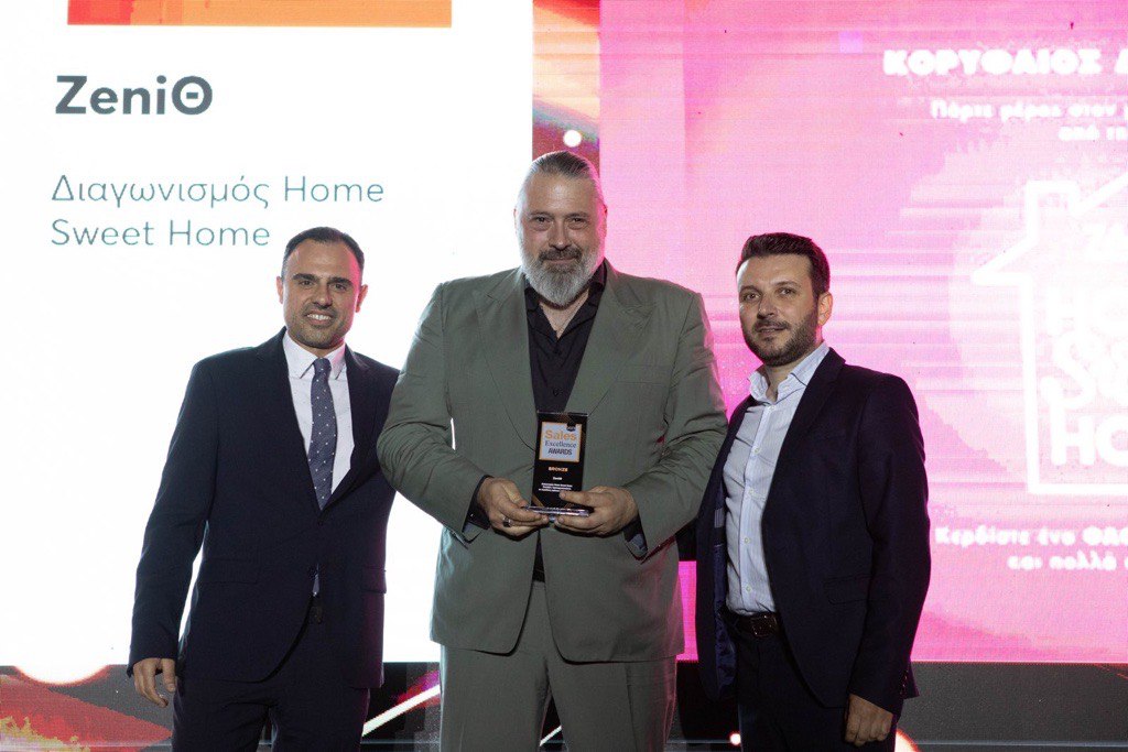 ZeniΘ: Διπλή διάκριση στα Sales Excellence Awards 2023