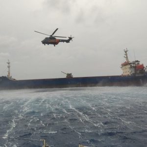 Ναυτιλία: Σύγκρουση φορτηγών πλοίων σημαίας Βανουάτου και Σιγκαπούρης στη Χίο [Video]