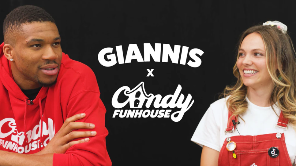 Antetokounmpo: New investment in candy company Candy Funhouse