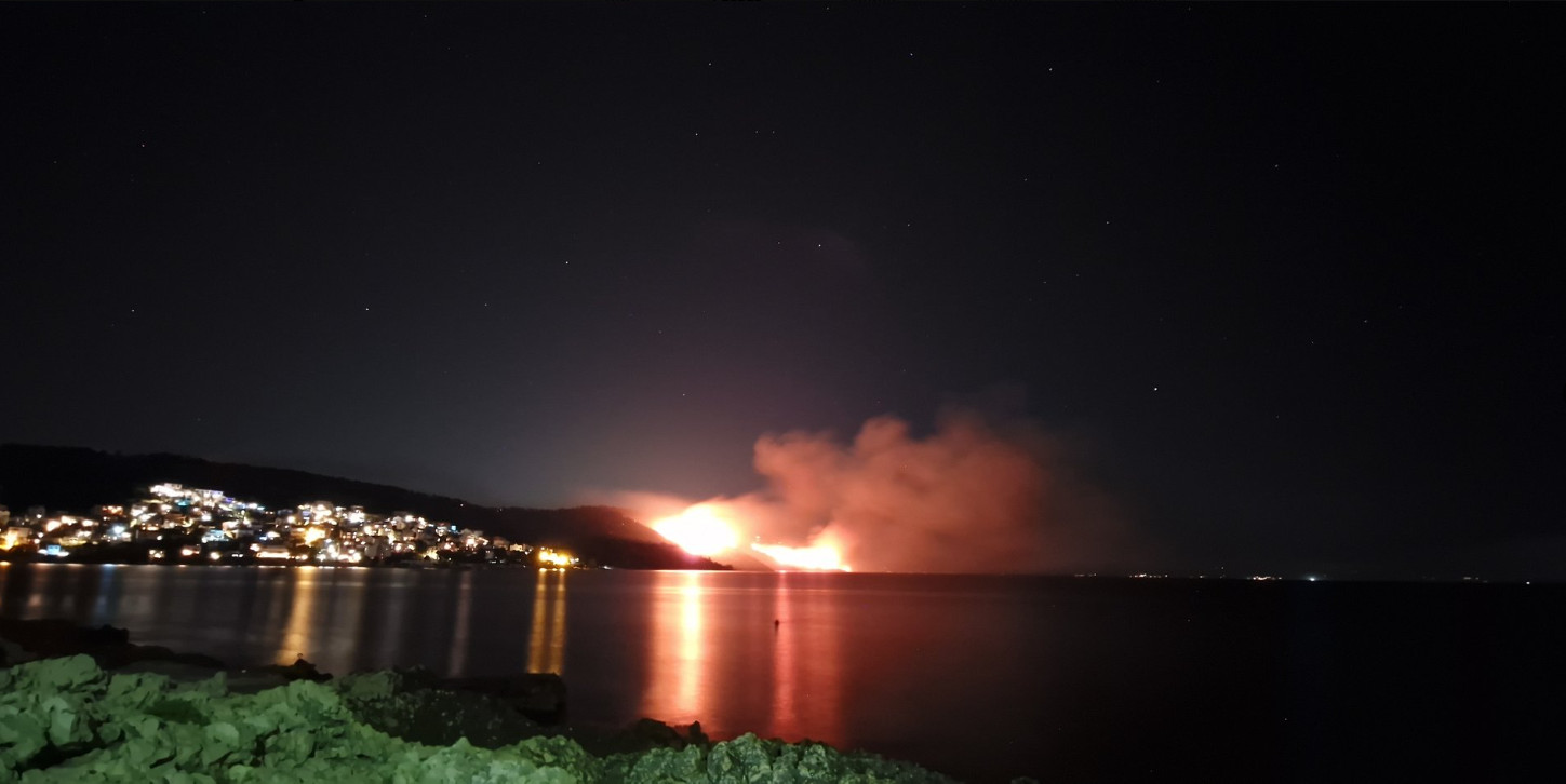 Κροατία: Πυρκαγιά στο νησί Τσιόβο