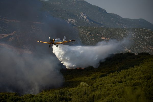 Φωτιά στην Μεσσηνία – Επιχειρούν έξι αεροπλάνα