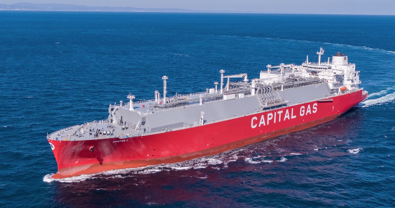 Capital Gas: Παρήγγειλε τα μεγαλύτερα και πιο τεχνολογικά προηγμένα πλοία μεταφοράς CO2