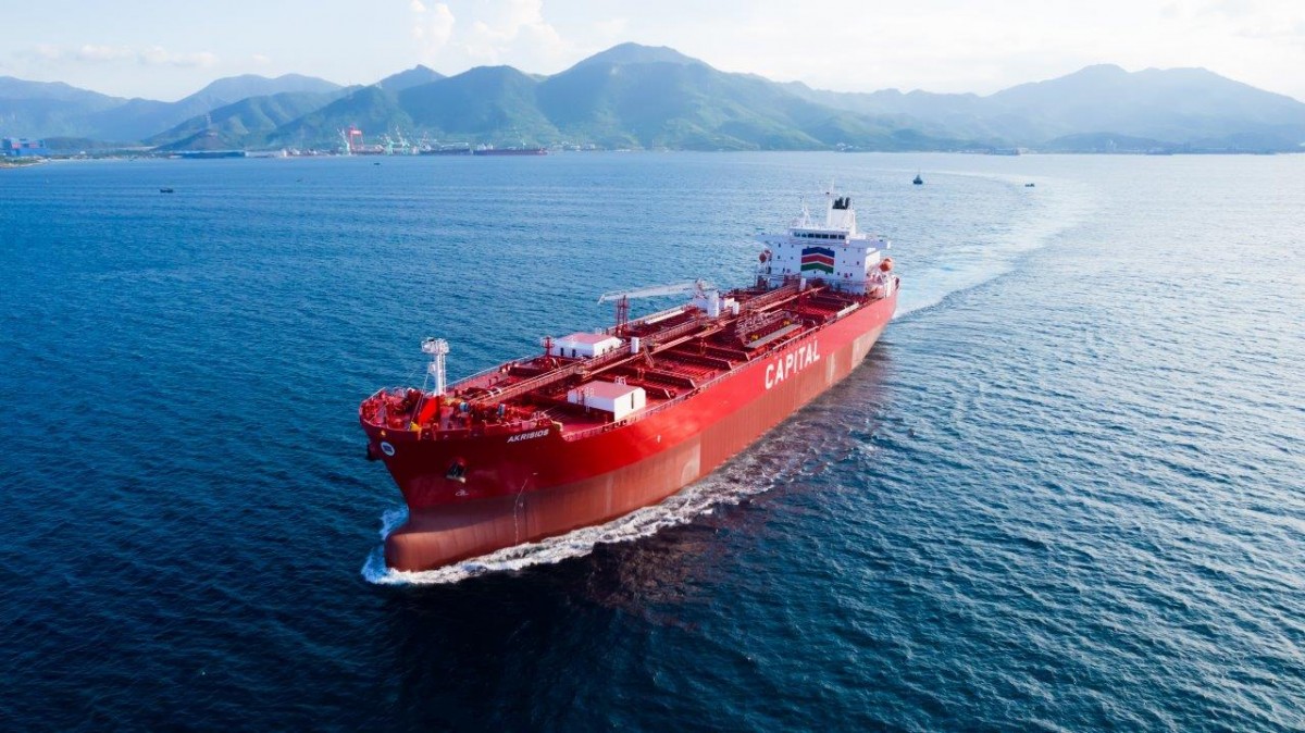 Capital Ship Management Corp.: Παρέλαβε το νεότευκτο δεξαμενόπλοιο «Akrisios»
