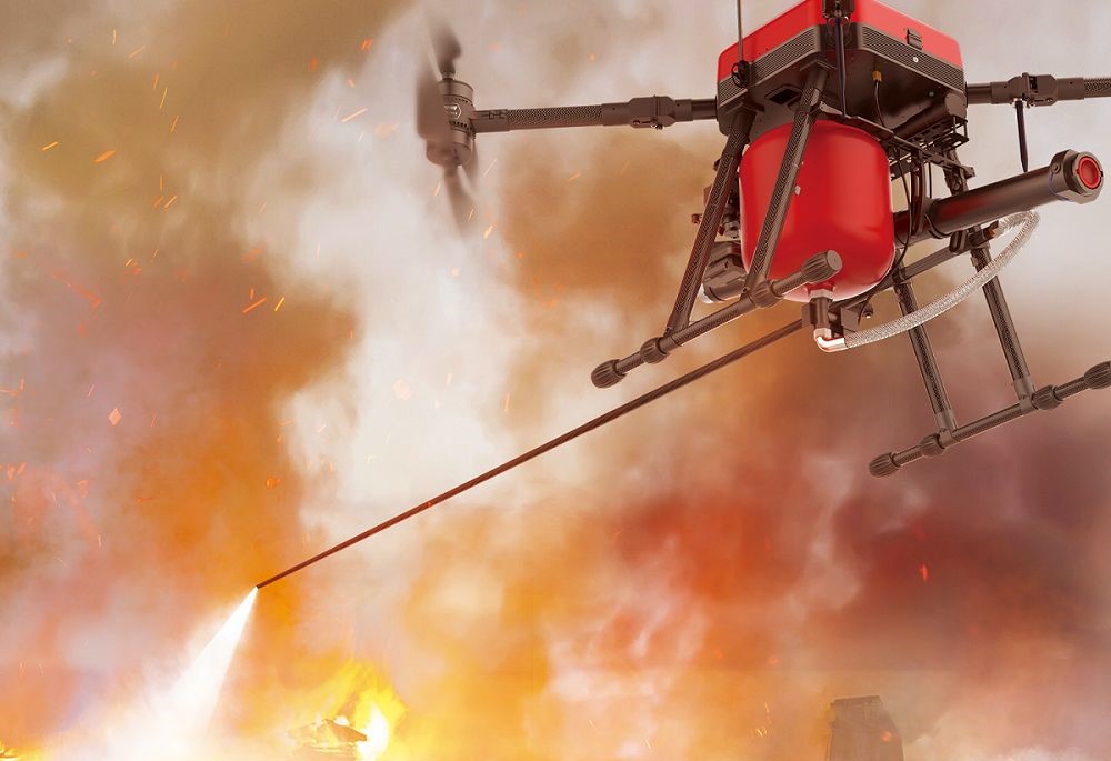 Κίνα: Ανέπτυξε drones που «εξολοθρεύουν» πυρκαγιές