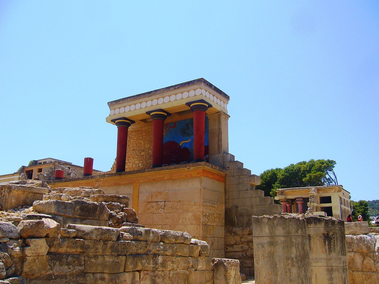 Ηράκλειο: Κλειστός ο αρχαιολογικός χώρος της Κνωσού 12 έως 5 λόγω καύσωνα
