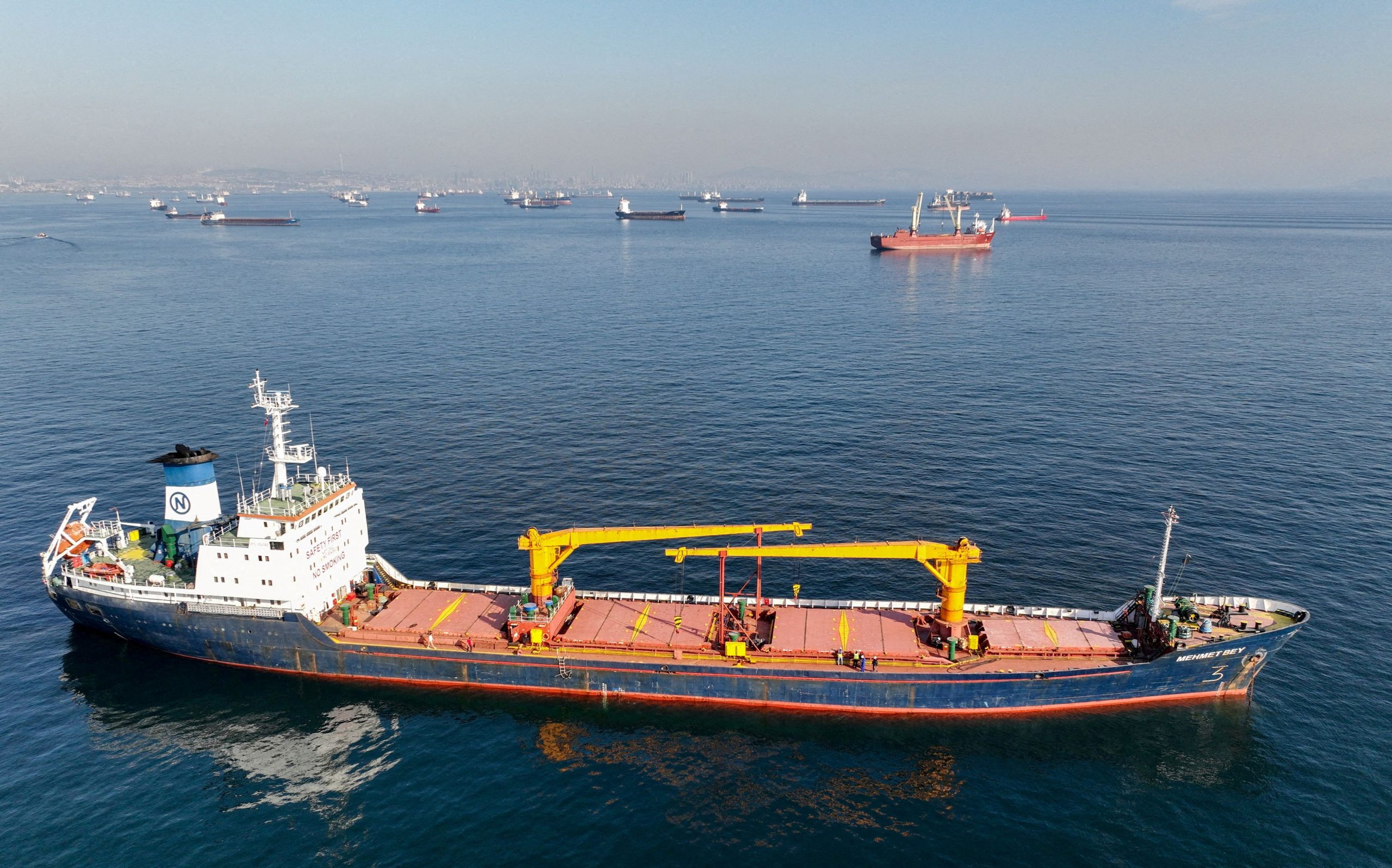 Ουκρανία: Κοντά σε συμφωνία για ασφαλιστική κάλυψη πλοίων στη Μαύρη Θάλασσα