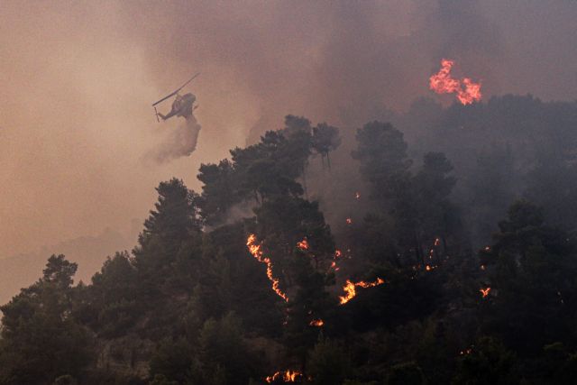 Πυρκαγιές: Διπλά πύρινα μέτωπα σε Μαγνησία και Φθιώτιδα – Σε κατάσταση έκτακτης ανάγκης η Ρόδος