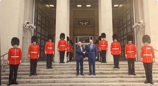 Επίσκεψη του υπ. Άμυνας Νίκου Δένδια στο Λονδίνο