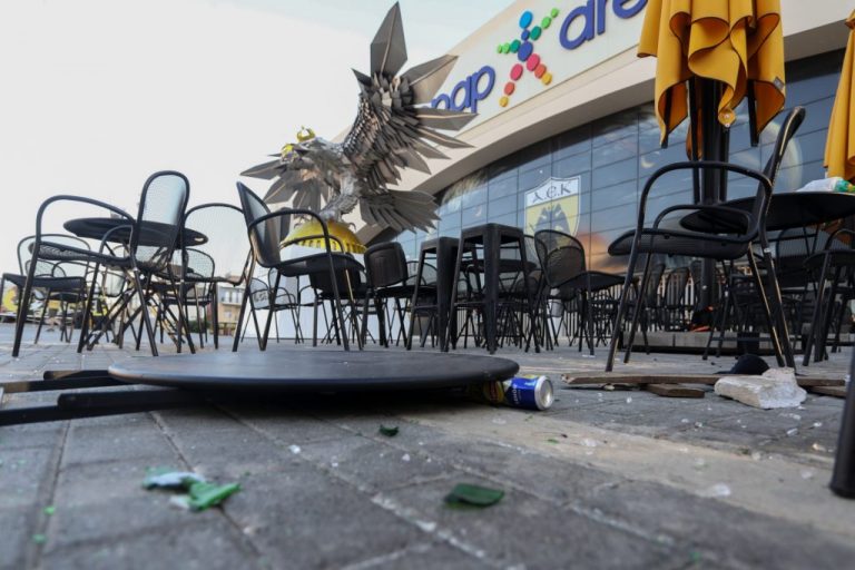 Man fatally stabbed outside AEK Athens stadium during raid by Dinamo Zagreb hooligans; cancellation eyed for CL qualifier
