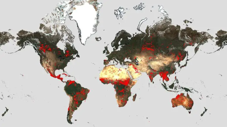 Παγκόσμια έκρηξη πυρκαγιών: Η ESA ξαναλειτουργεί τον παγκόσμιο άτλαντα πυρκαγιών