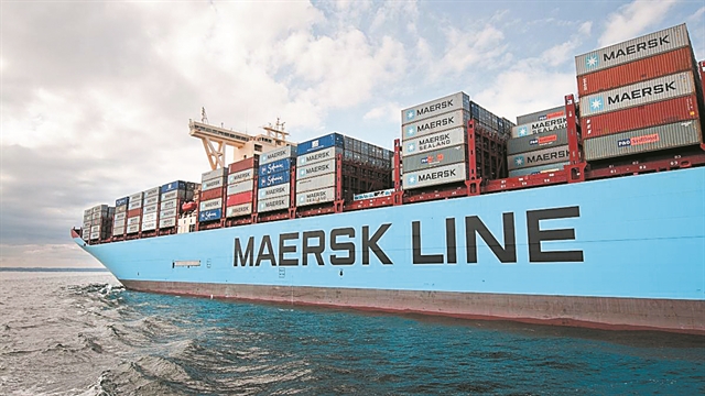 Maersk: Έτοιμο να αποπλεύσει το μεγαλύτερο containership στον κόσμο που κινείται με μεθανόλη