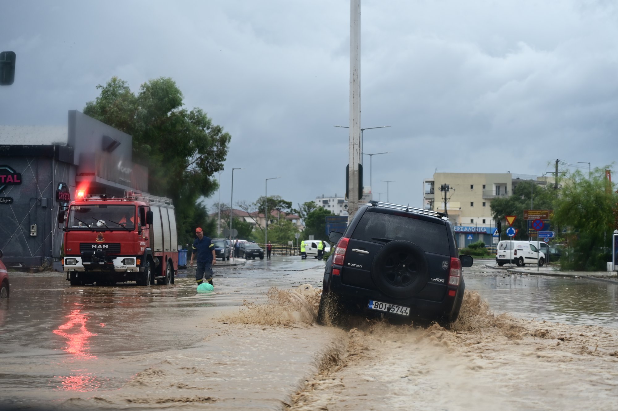 Κακοκαιρία Daniel: Πάνω από 6.000 κλήσεις έλαβε η Πυροσβεστική