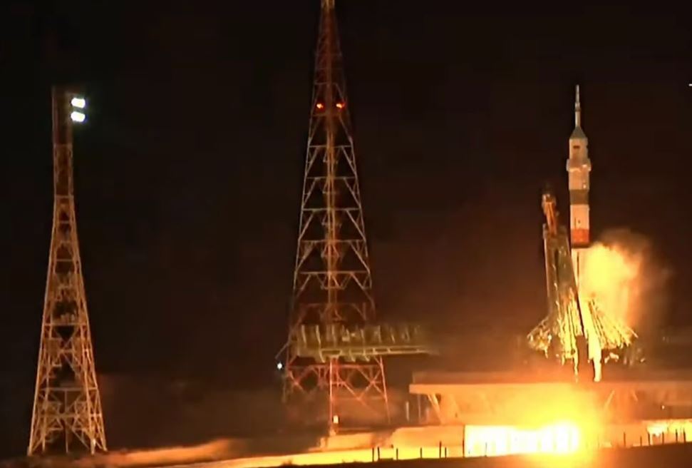 Ρωσία: Εκτοξεύτηκε ο πύραυλος Σογιούζ με προορισμό τον Διεθνή Διαστημικό Σταθμό