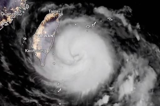 Tαϊβάν: Προ των πυλών ο τυφώνας Χαϊκούι – Απομάκρυνση 3.000 πολιτών από τα σπίτια τους