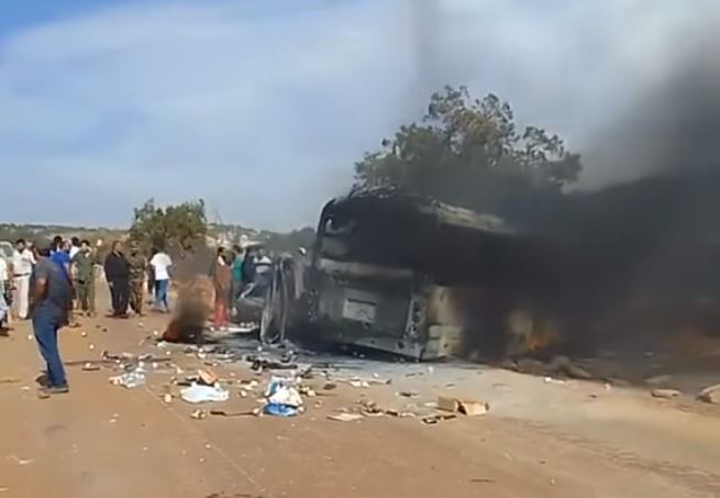 Death toll from collision involving bus carrying members of humanitarian mission in east Libya rises to five; PM’s condolences