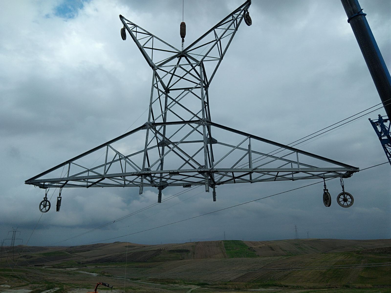 Restitution of high and extra high voltage Transmission Lines in Thessaly