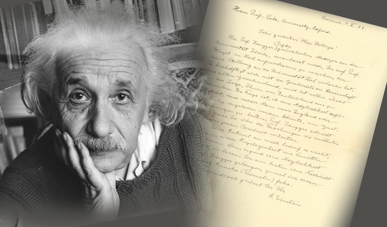 Σε δημοπρασία μια «σωτήρια» επιστολή του Αϊνστάιν