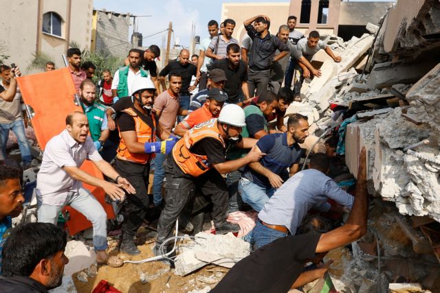 Ισραήλ: Σαρωτική απάντηση του Τελ Αβίβ στην επίθεση της Χαμάς – Βομβαρδισμοί στη Λωρίδα της Γάζας