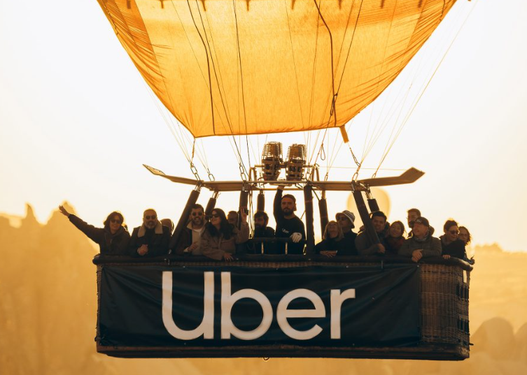 Uber: Παρέχει διαδρομές με αερόστατο στην Καππαδοκία