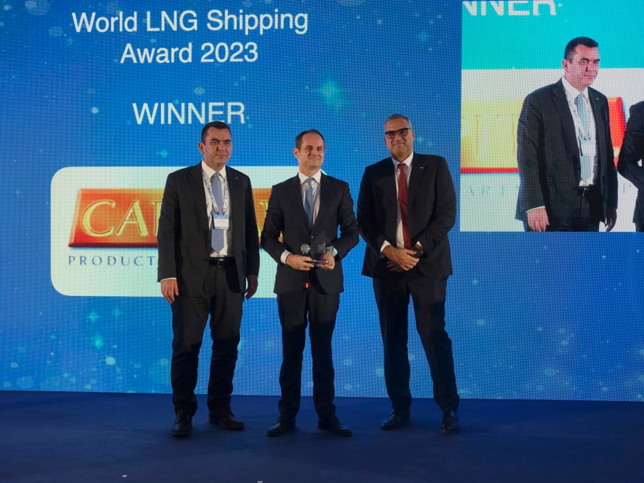 Capital Gas Ship Management Honored with Prestigious “World LNG Shipping Award”