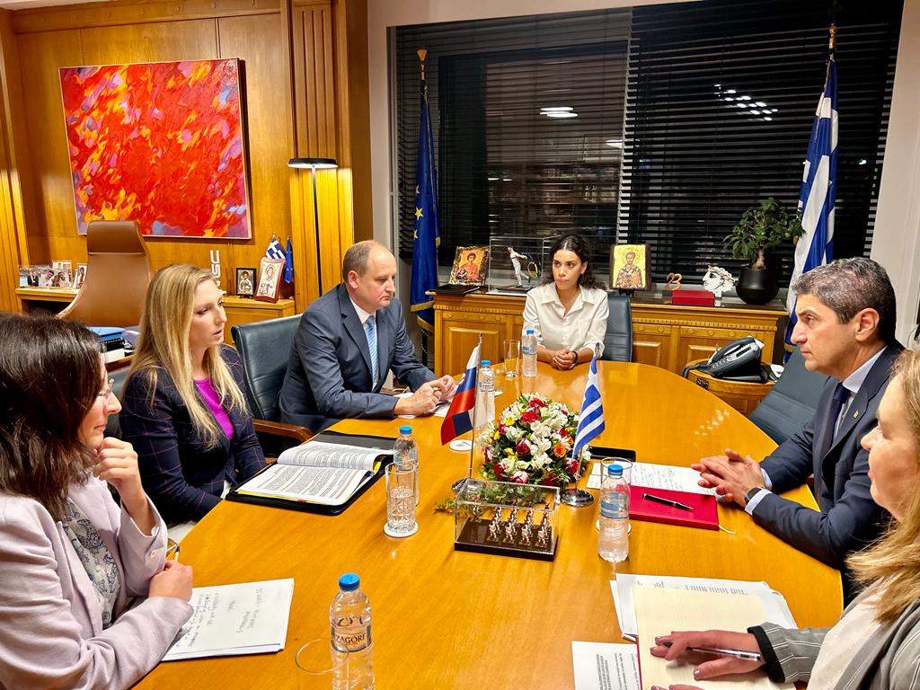 Greek Ag. Min. Lefteris Avgenakis with EU counterparts in Thessaly