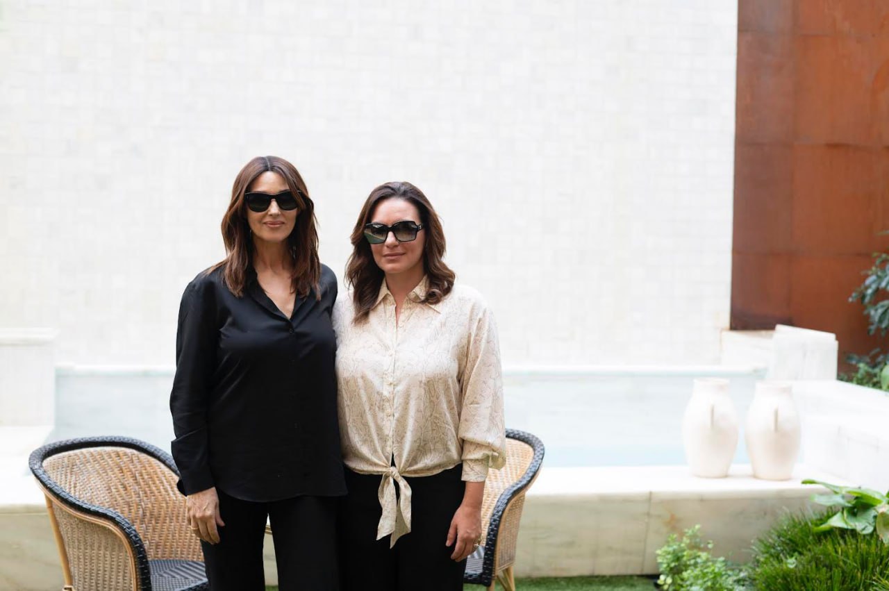 Thessaloniki: When Monica Bellucci met Olga Kefalogianni