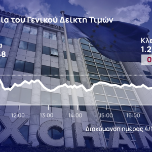 Χρηματιστήριο Αθηνών: Επικράτησαν οι πωλητές