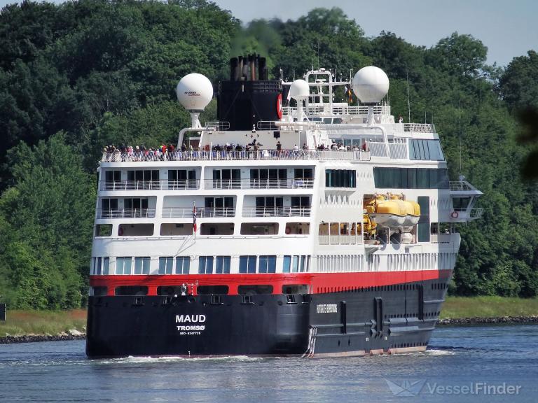 Βόρεια Θάλασσα: Ακυβέρνητο παραμένει το κρουαζιερόπλοιο MS Maud ανοιχτά της Δανίας