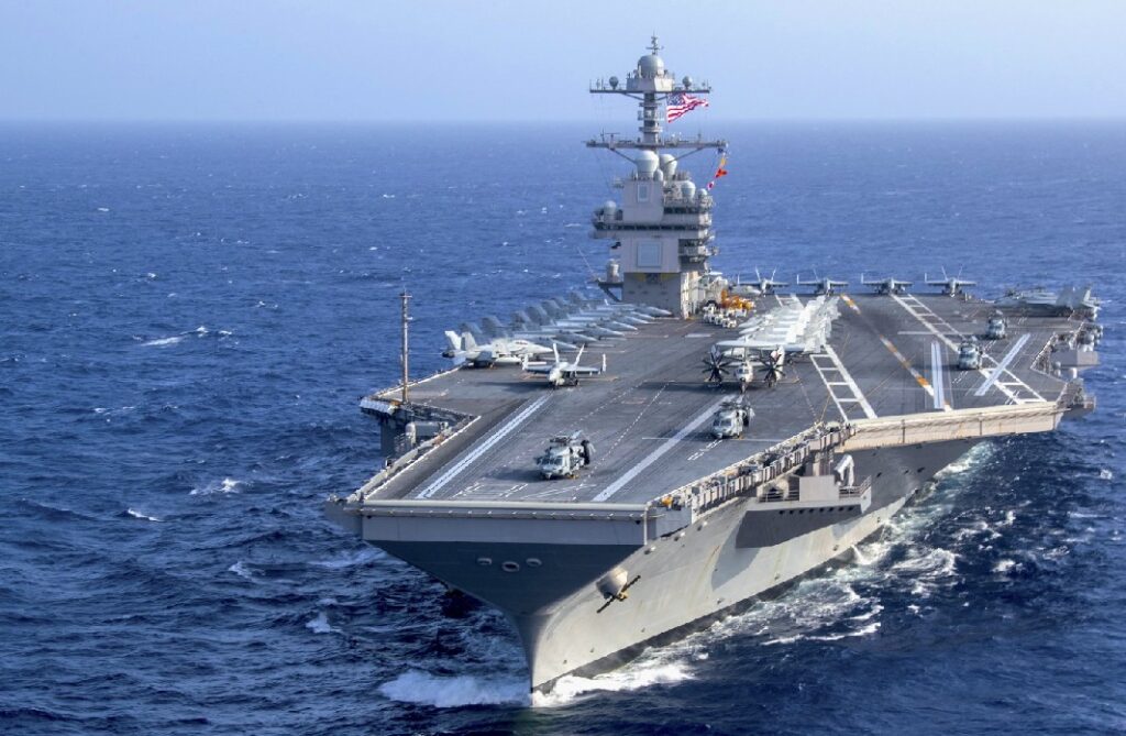 Στη Σούδα το Αμερικανικό αεροπλανοφόρο «USS Gerald Ford»