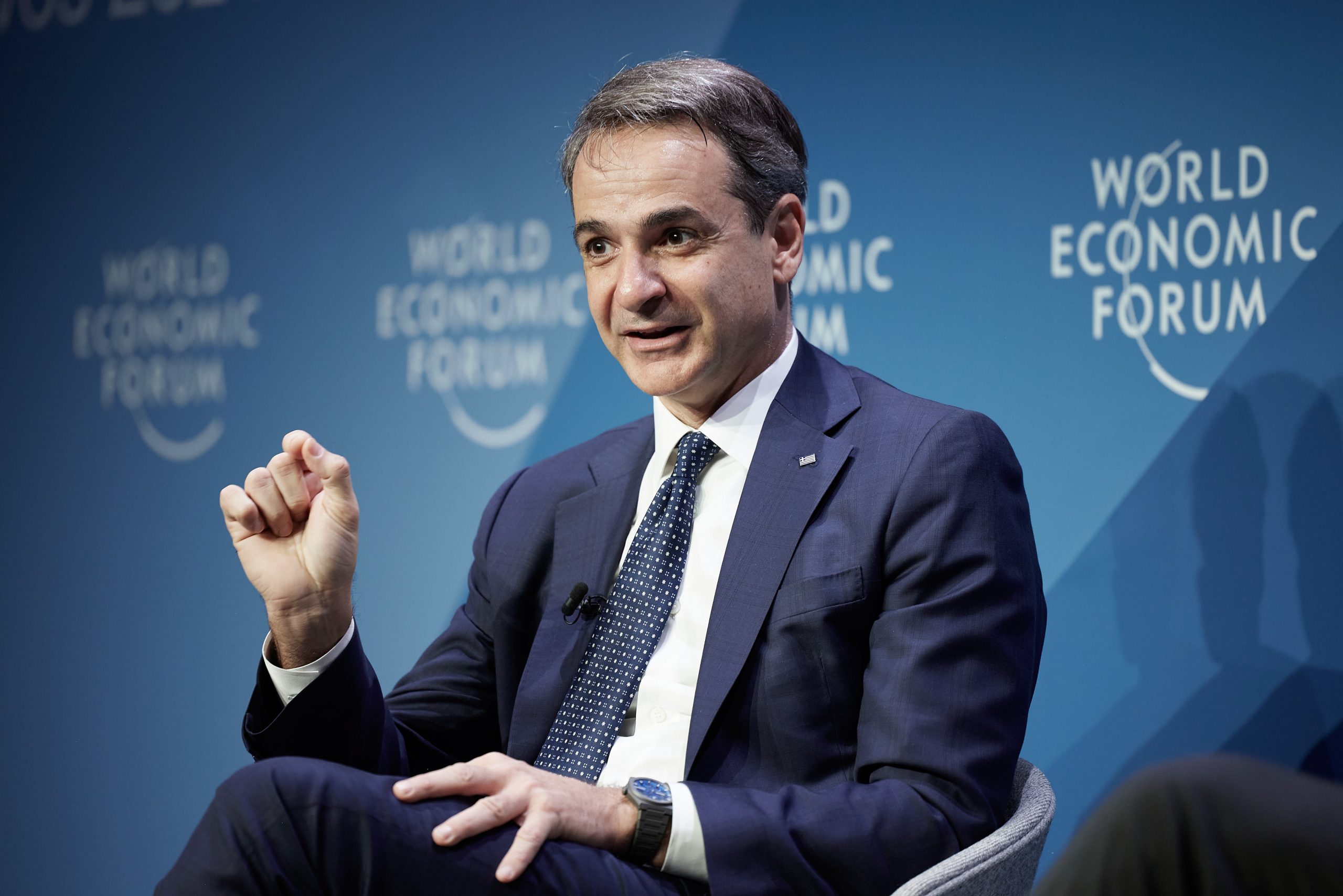 PM Mitsotakis at WEF: “Greece Plans to Become Energy Exporter”