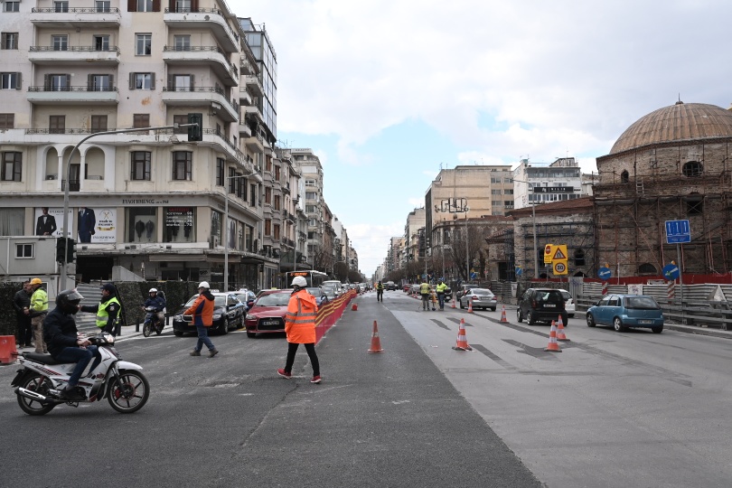 Μετρό Θεσσαλονίκης: Απελευθερώνονται οι χώροι του εργοταξίου στον σταθμό Βενιζέλου