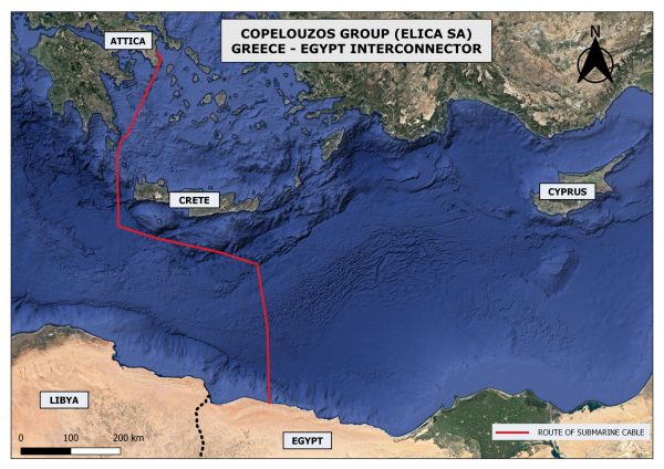 Καλώδιο Ελλάδας – Αιγύπτου: Σύντομα η επενδυτική πρόταση του ΑΔΜΗΕ, τρέχει η συνεργασία Κοπελούζου με Masdar για αιολικό πάρκο