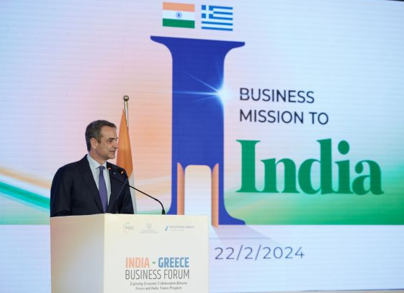 Μητσοτάκης από Ινδία: «Ελάτε να επενδύσετε στην Ελλάδα»