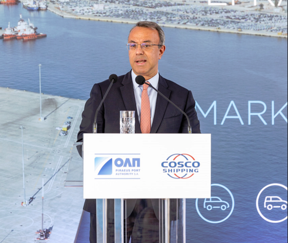 Σταϊκούρας: «Υλοποίηση επενδύσεων στον ΟΛΠ ως αποτέλεσμα της τροποποίησης της συμφωνίας το 2021»