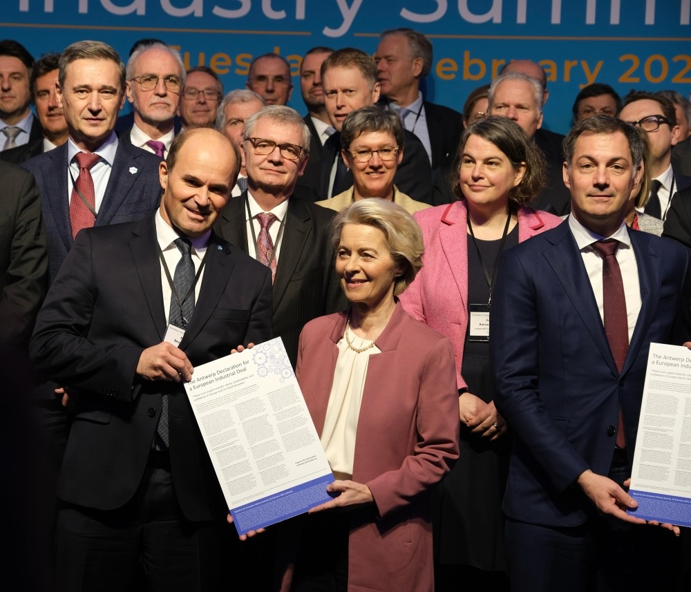 Διακήρυξη της Αμβέρσας: Για μια ανταγωνιστική, ανθεκτική και βιώσιμη ευρωπαϊκή βιομηχανία