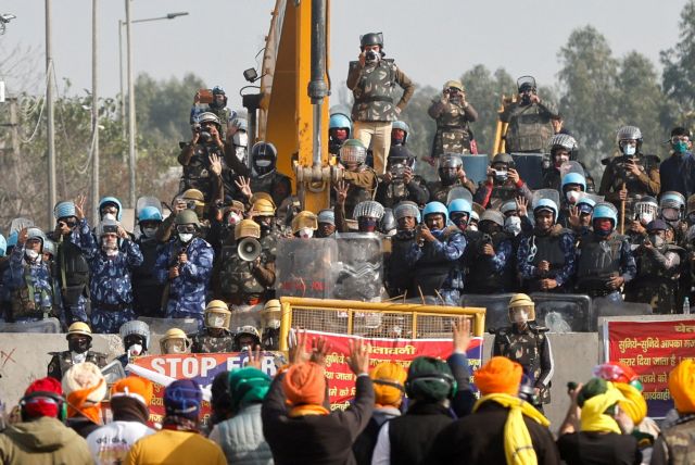 Ινδία: Στο Νέο Δελχί ετοιμάζονται να διαδηλώσουν οι αγρότες