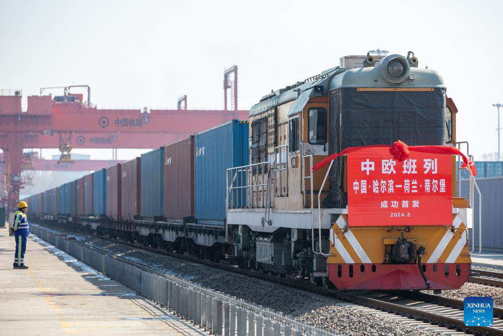Σιδηρόδρομος: Ξεκίνησε η γραμμή που συνδέει το Χαρμπίν της Κίνας με την Ολλανδία