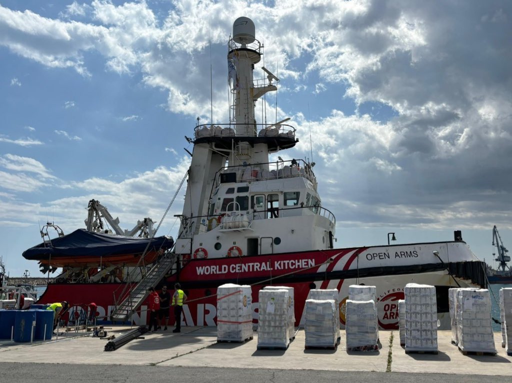 Κύπρος: Εντός των επόμενων ωρών σηκώνει άγκυρες το πλοίο με την ανθρωπιστική βοήθεια προς τη Γάζα