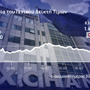 Xρηματιστήριο Αθηνών: Ροκάνισε στο 1,8% τα κέρδη του Απριλίου