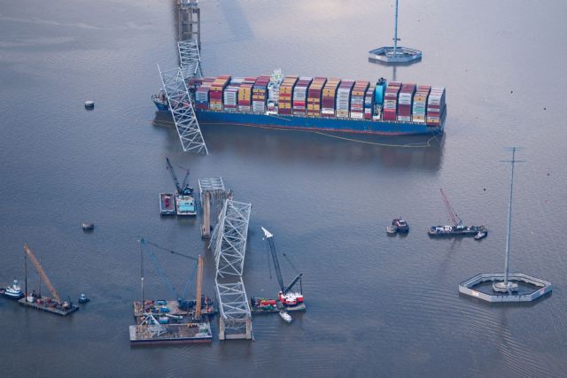 Βαλτιμόρη: Ανοίγουν ζητήματα αποζημιώσεων και ασφάλειας στη ναυτιλιακή βιομηχανία