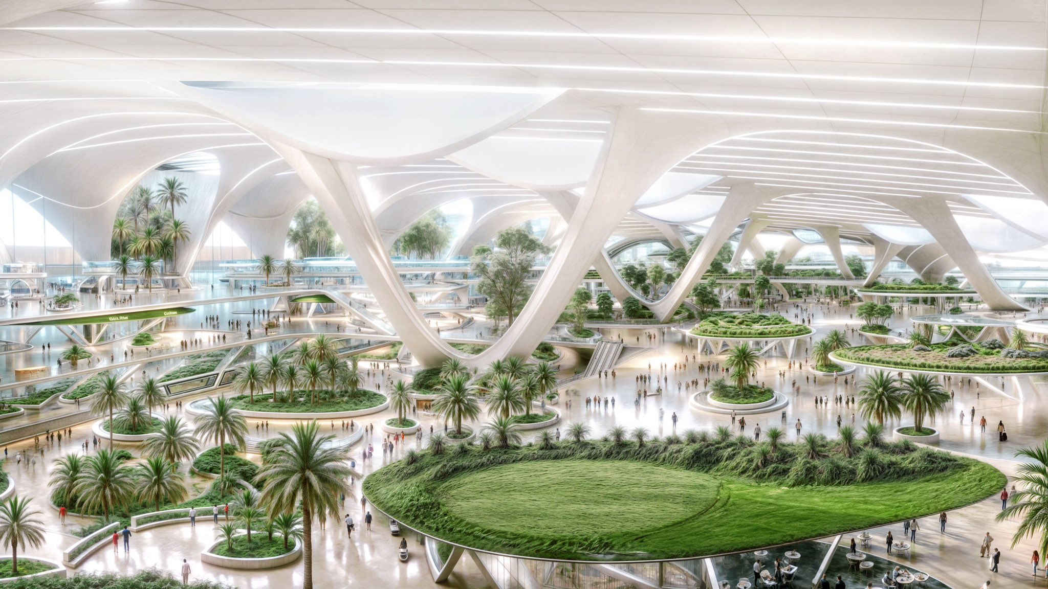 Nτουμπάι: Πράσινο φως στον νέο τερματικό σταθμό του αεροδρομίου αξίας 35 δισ. δολαρίων